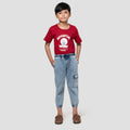 Little M Slub Cargo Ktg Jogger Denim Anak Laki-laki