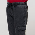 Little M Slub Cargo Ktg Jogger Denim Anak Laki-laki