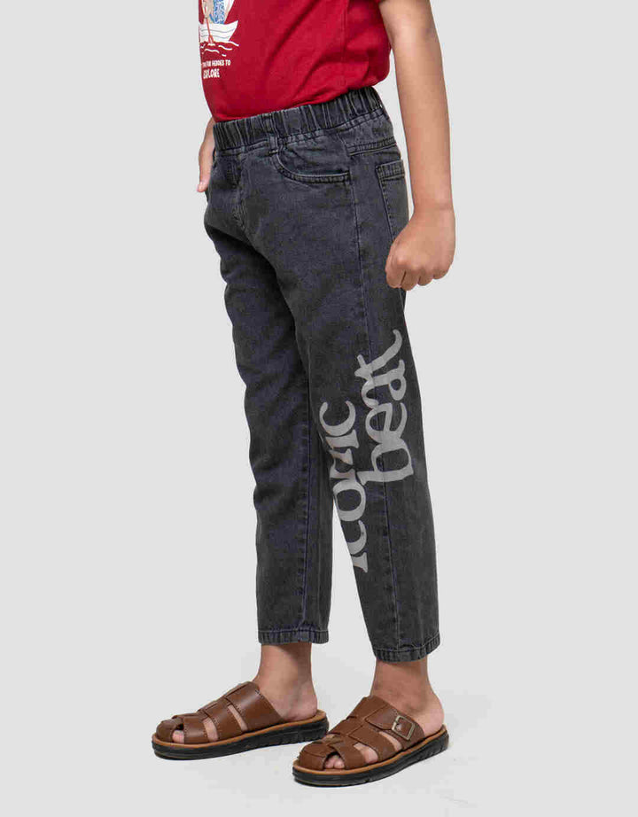 Little M Sablon Bdr Celana Denim Anak Laki-laki