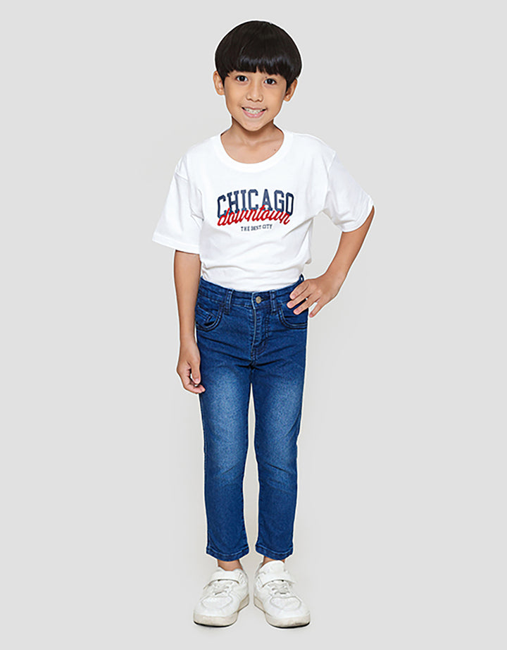 Little M Stretch Celana Denim Anak Laki-laki