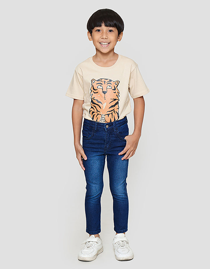 Little M Stretch Celana Denim Anak Laki-laki