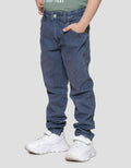 Little M Stretch Whisker Celana Denim Anak Laki-laki