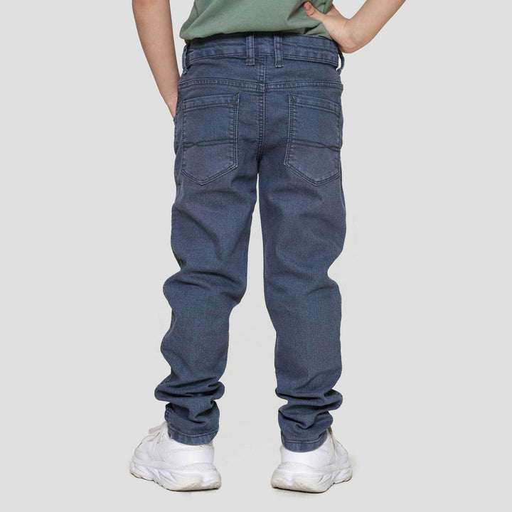 Little M Stretch Whisker Celana Denim Anak Laki-laki