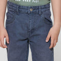 Little M Stretch Whisker Celana Denim Anak Laki-laki
