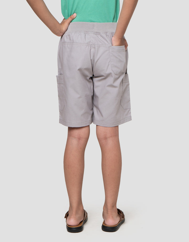 Little M Crop Rib Ktg Fellcro Celana Pendek Anak Laki-laki