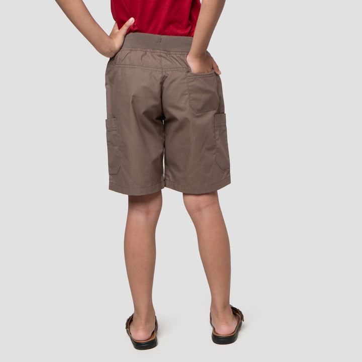 Little M Crop Rib Ktg Fellcro Celana Pendek Anak Laki-laki