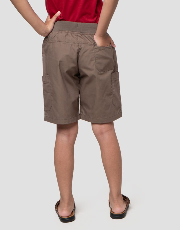 Little M Crop Rib Ktg Fellcro Celana Pendek Anak Laki-laki