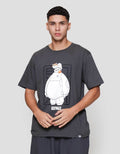 Disney Baymax Frontprint Kaos Pria