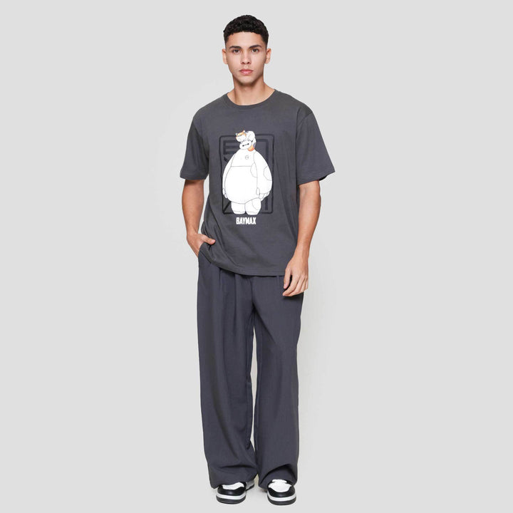 Disney Baymax Frontprint Kaos Pria