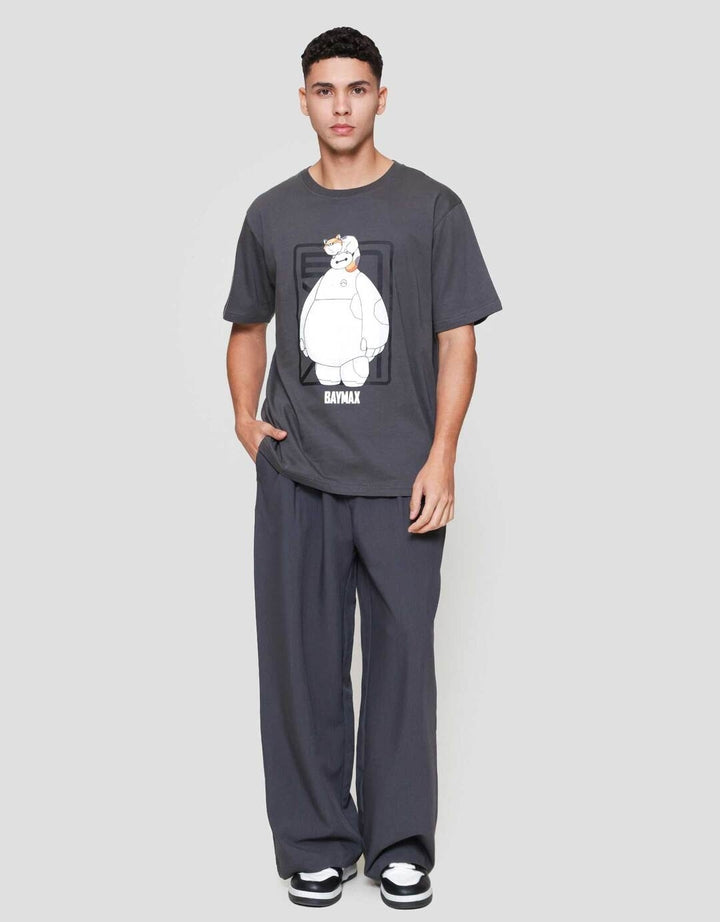 Disney Baymax Frontprint Kaos Pria