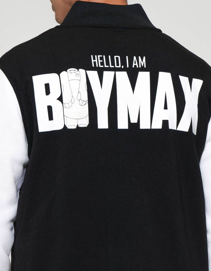 Disney Varsity Baymax Front Towel Embro Backprint Jaket Pria