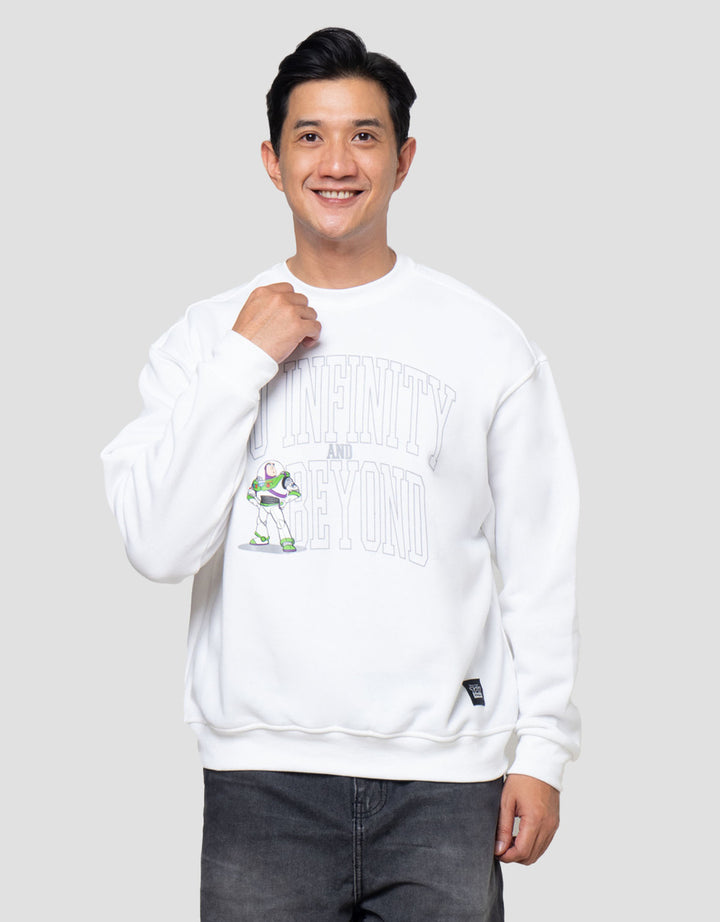 Disney Buzz Lightyear Hd Boxy Fit Sweater Pria