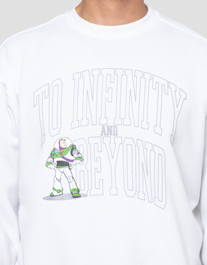 Disney Buzz Lightyear Hd Boxy Fit Sweater Pria