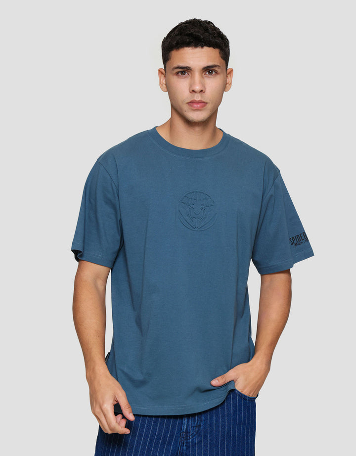Marvel Spiderman Embossed Kaos Pria