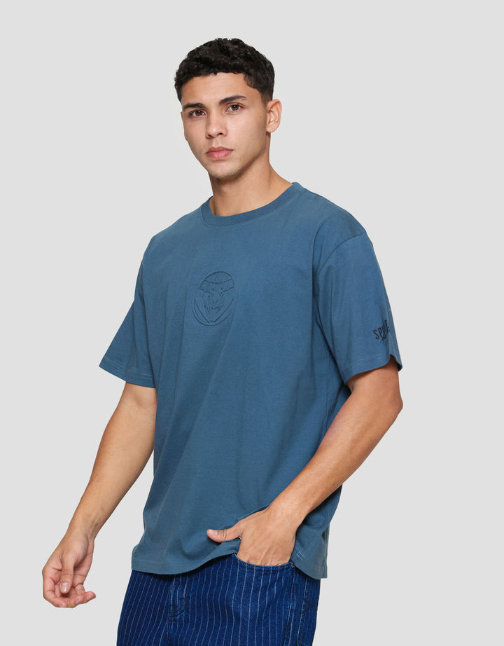 Marvel Spiderman Embossed Kaos Pria