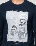 Marvel Avengers Artist Series Front Print Sweater Pria