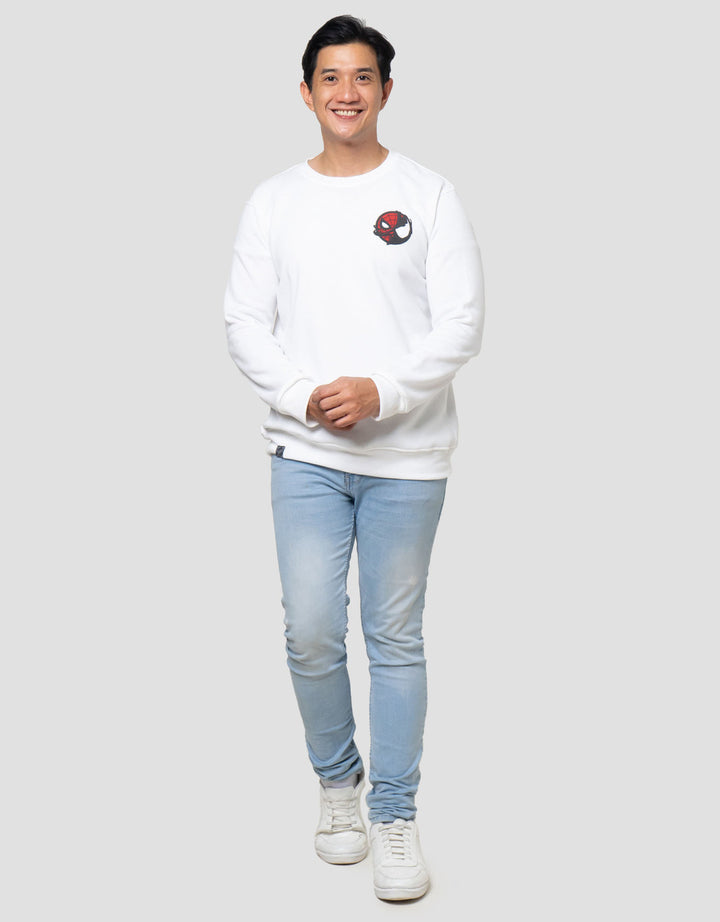 Marvel Spiderman X Venom Artist Series Sweater Pria