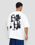 Star Wars Os Darth Vader Troppers Graffiti Backprint Kaos Pria