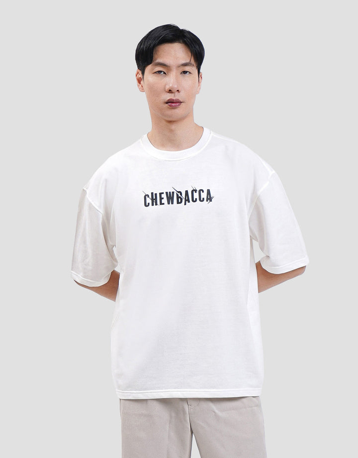 Star Wars Chewbacca Backprint Kaos Pria