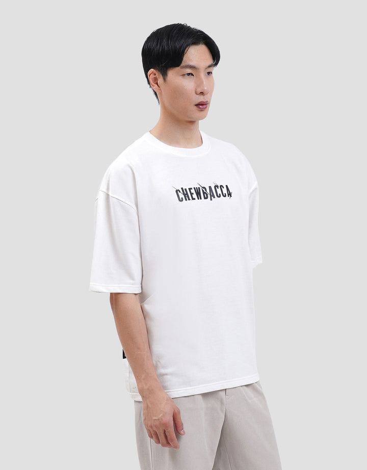 Star Wars Chewbacca Backprint Kaos Pria