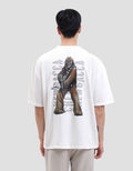 Star Wars Chewbacca Backprint Kaos Pria