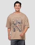 Star Wars Chewbacca With Outline Background Kaos Pria