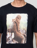 Star Wars Chewbacca And The Porgs Kaos Pria