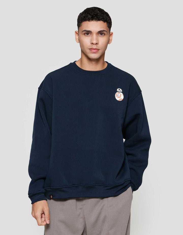 Star Wars Droids Backprint Sweater Pria