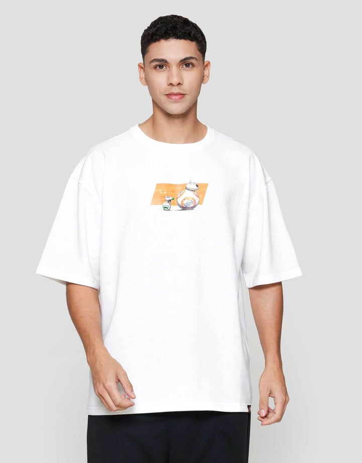 Star Wars Front Back Print Kaos Pria