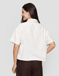 Nevada Boxy Rayon Linen Kemeja Wanita