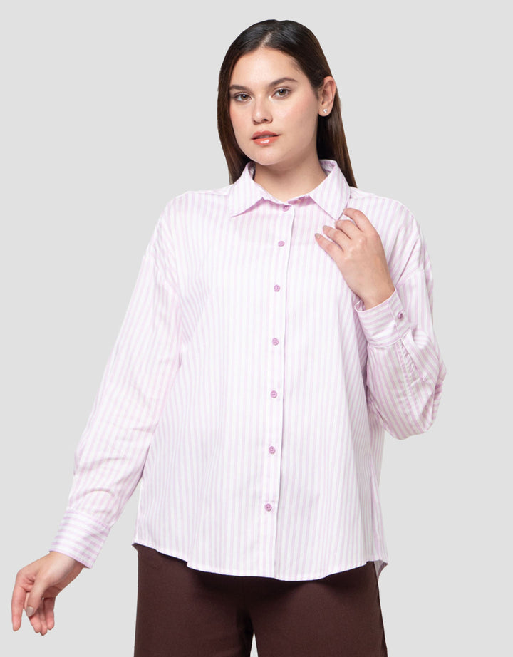 Nevada Stripes Kemeja Wanita
