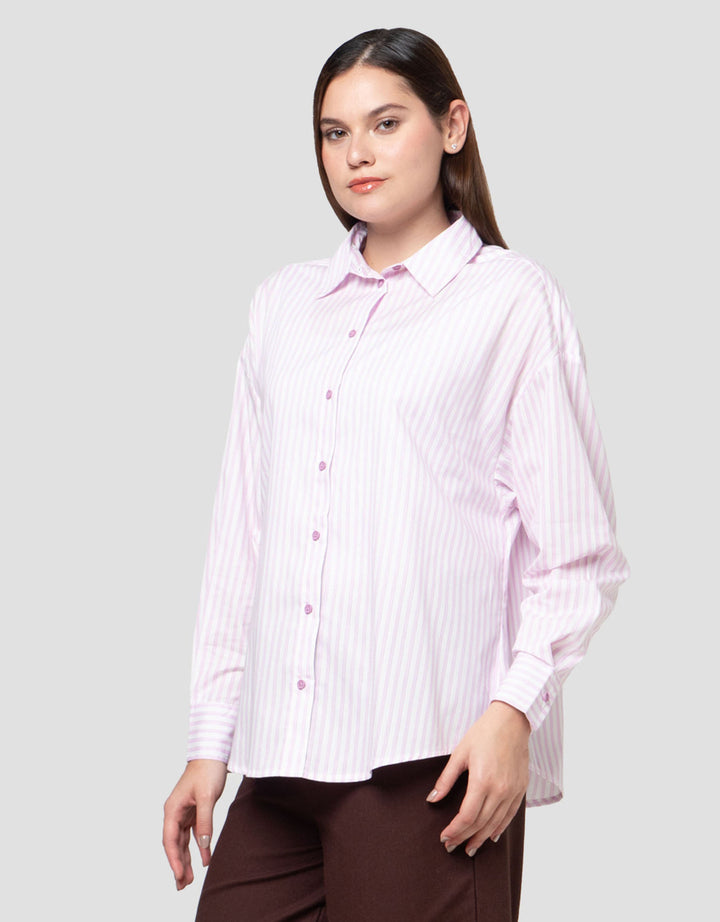 Nevada Stripes Kemeja Wanita