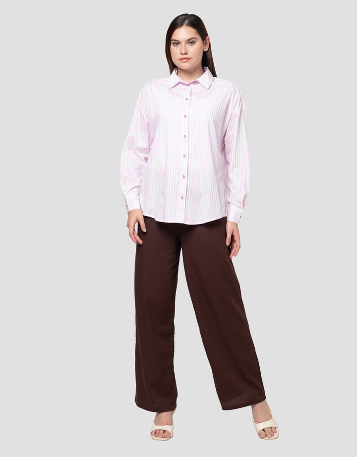 Nevada Stripes Kemeja Wanita