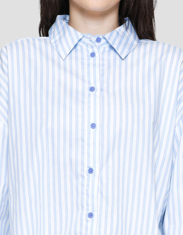 Nevada Stripes Kemeja Wanita