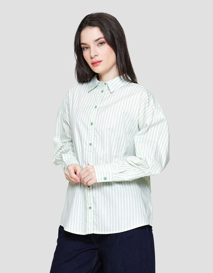 Nevada Stripes Kemeja Wanita