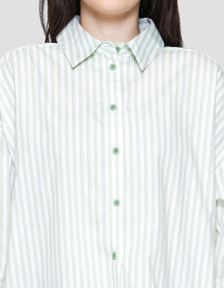 Nevada Stripes Kemeja Wanita