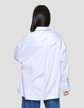 Nevada Pocket Kemeja Oversize Wanita