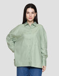 Nevada Pocket Kemeja Oversize Wanita