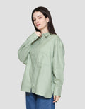 Nevada Pocket Kemeja Oversize Wanita