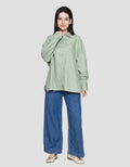 Nevada Pocket Kemeja Oversize Wanita