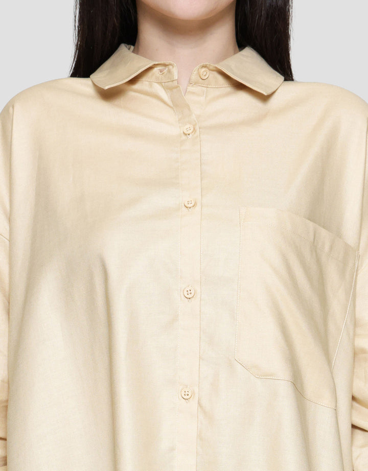 Nevada Pocket Kemeja Oversize Wanita