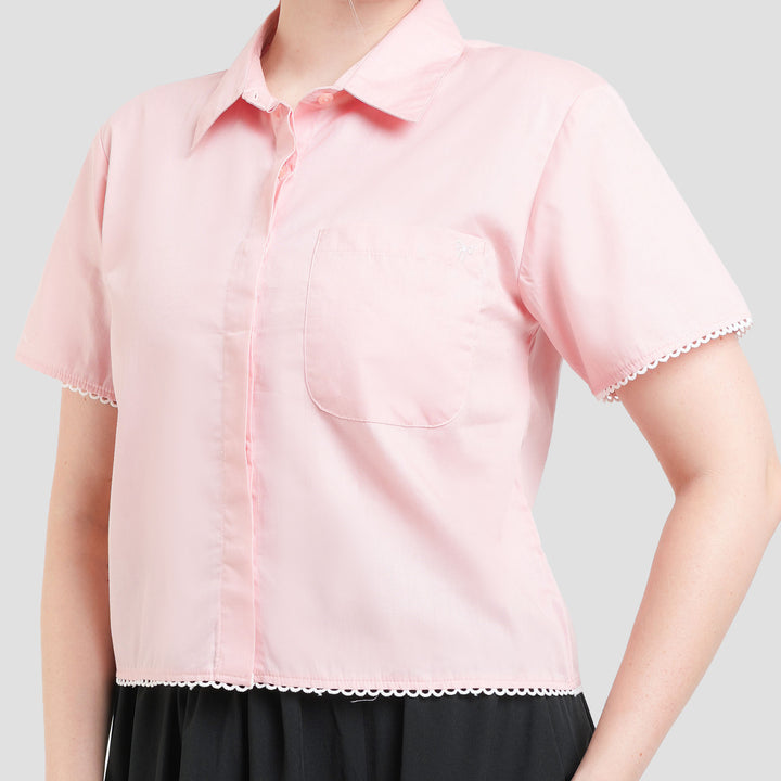 Nevada Boxy Lace Kemeja Wanita