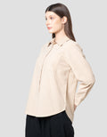 Nevada Corduroy Kemeja Wanita