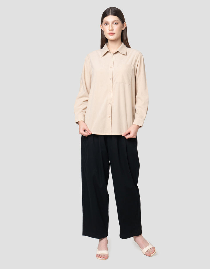 Nevada Corduroy Kemeja Wanita