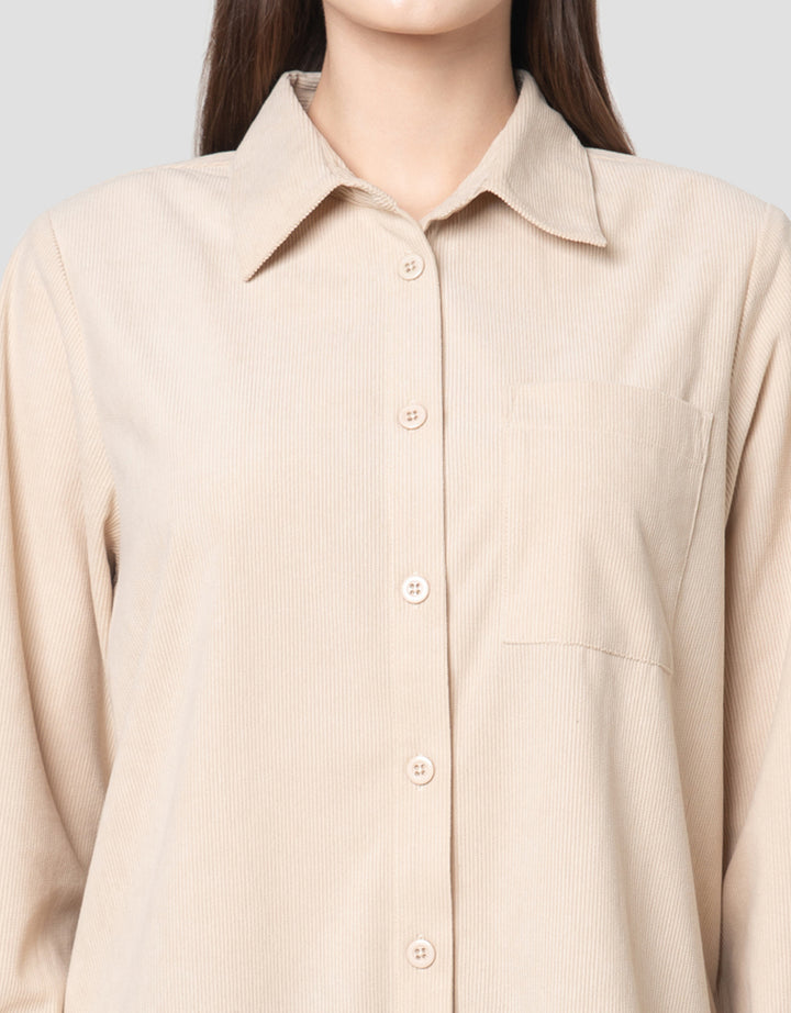 Nevada Corduroy Kemeja Wanita