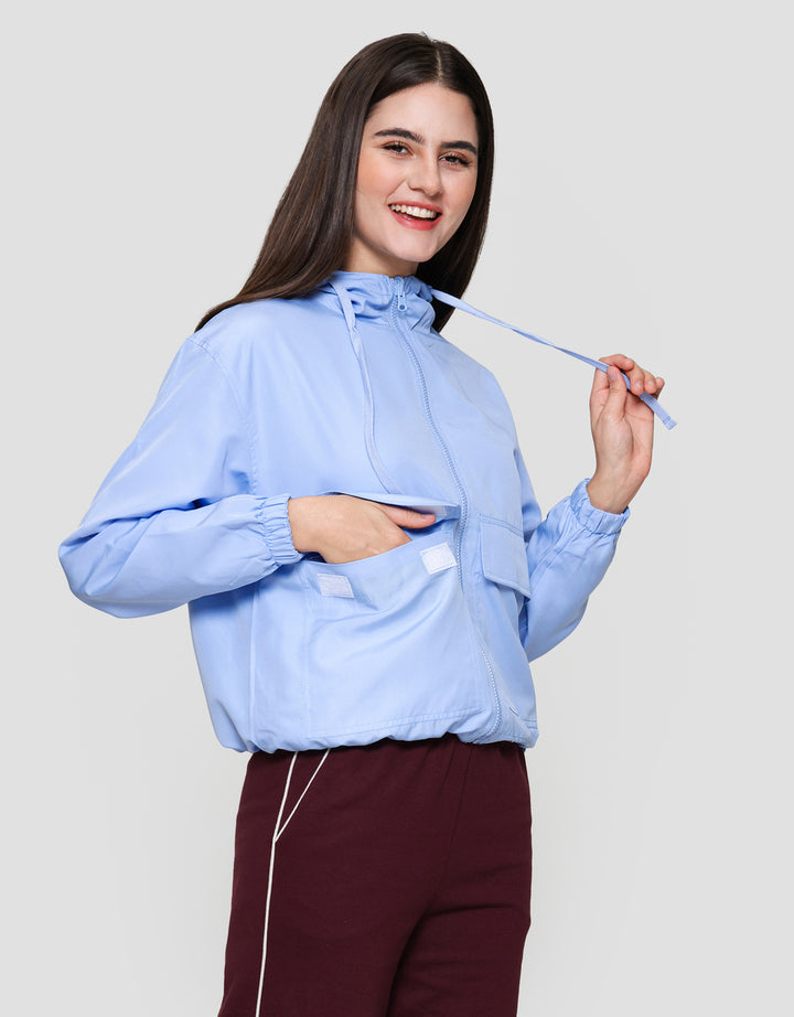 Nevada Reversible Jaket Hoodie Wanita