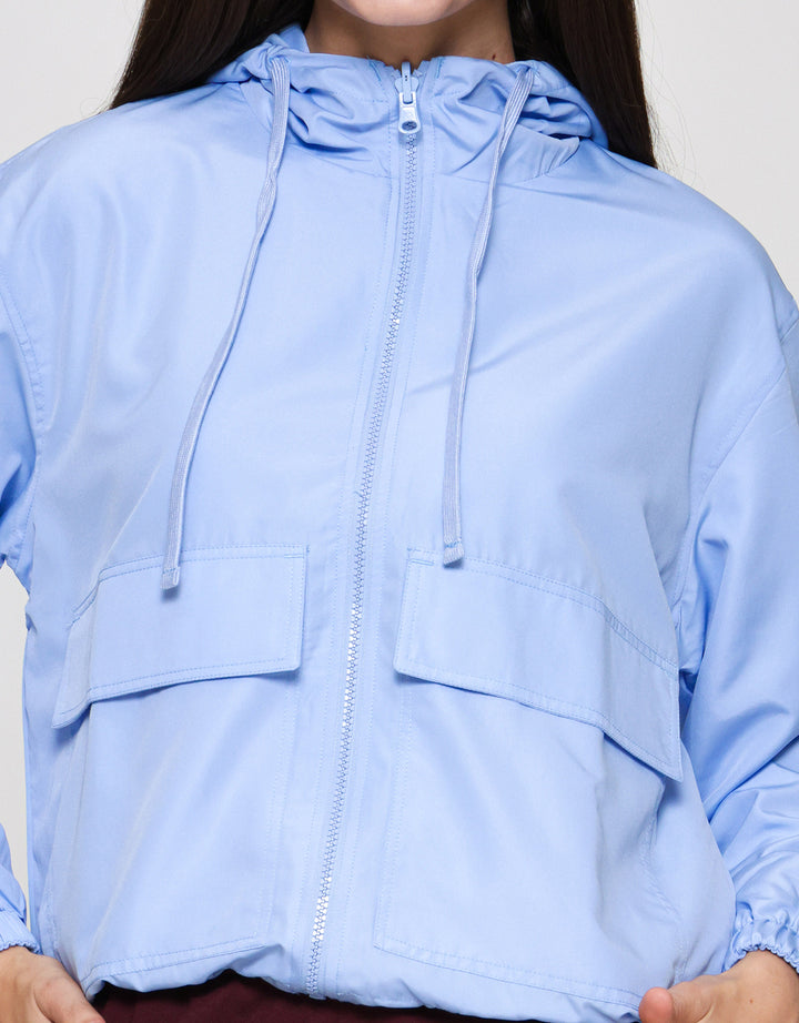 Nevada Reversible Jaket Hoodie Wanita