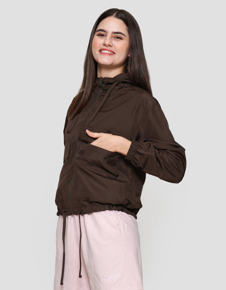 Nevada Reversible Jaket Hoodie Wanita