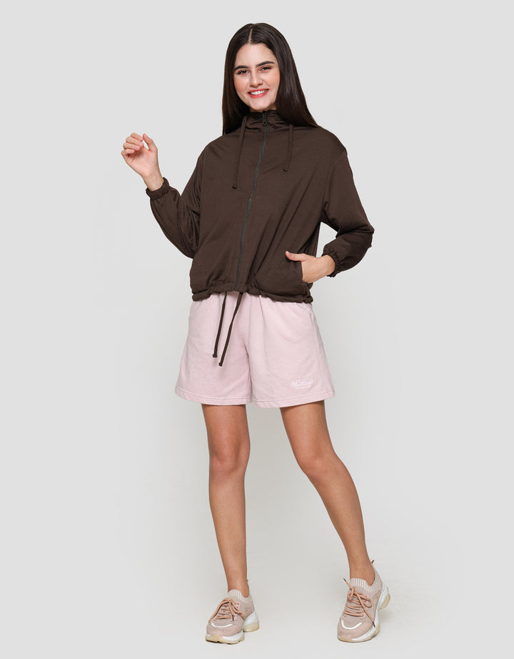 Nevada Reversible Jaket Hoodie Wanita