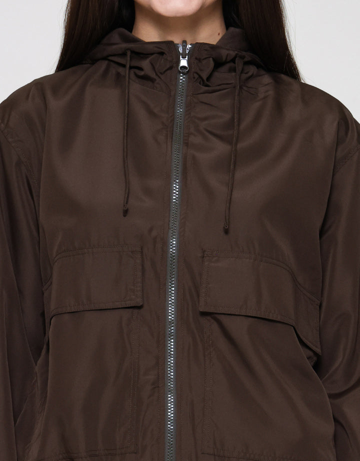 Nevada Reversible Jaket Hoodie Wanita